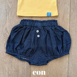 ［con］Mini check bloomer