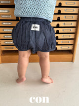 ［con］Mini check bloomer