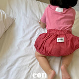 ［con］Mini check bloomer