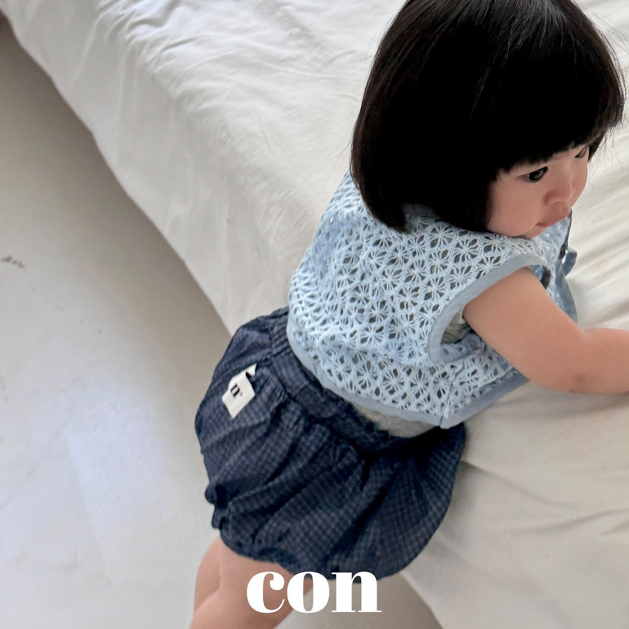 ［con］Mini check bloomer