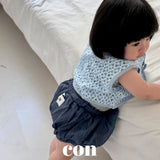 ［con］Mini check bloomer