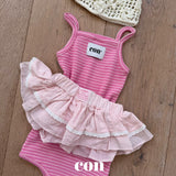 ［con］Icon stripe camisole