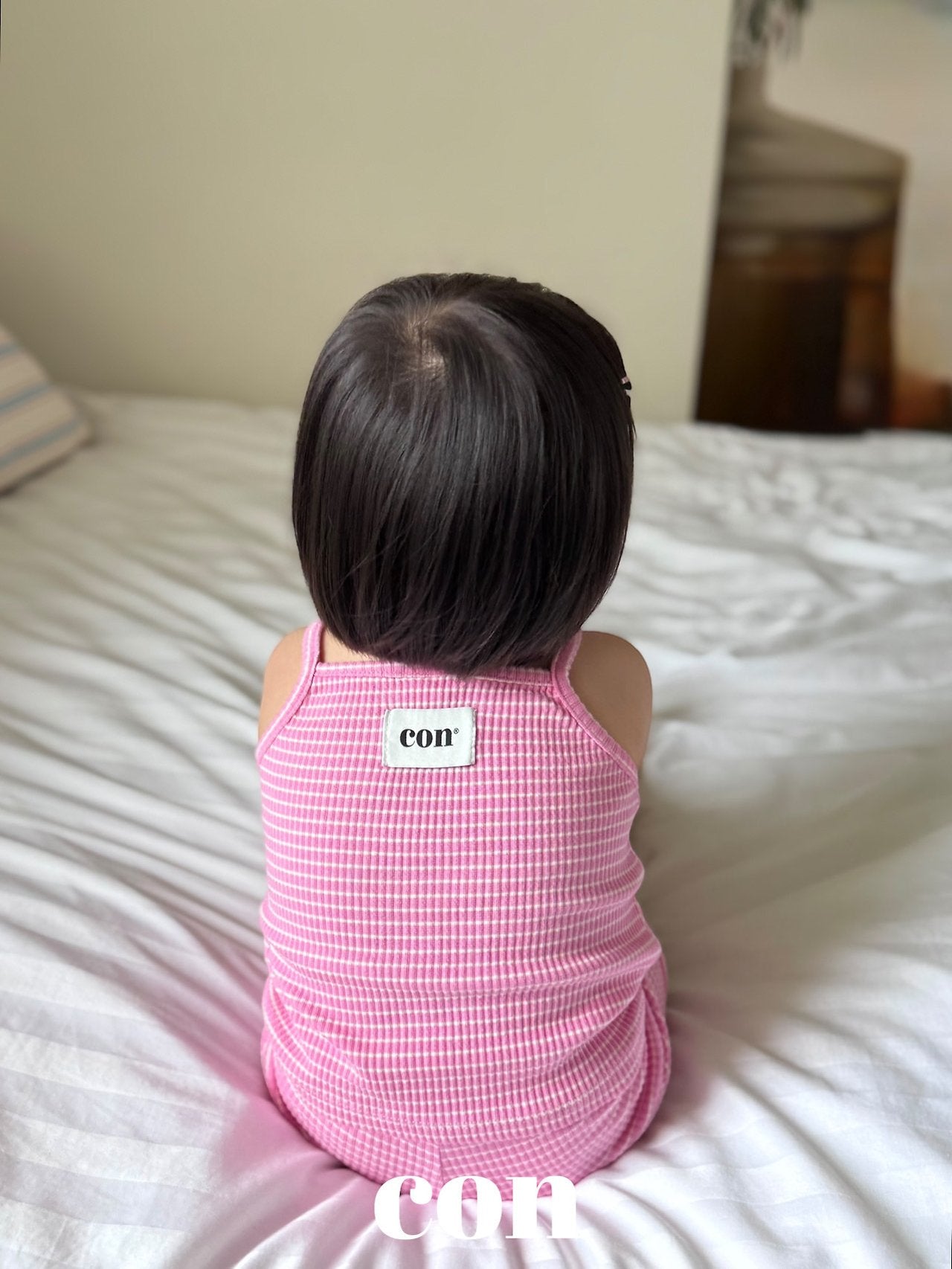 ［con］Icon stripe camisole