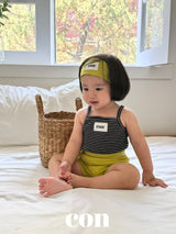 ［con］Icon stripe camisole