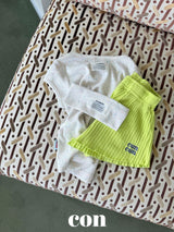 ［con］Sparkle rib tee