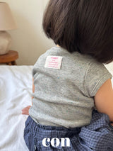 ［con］Sparkle rib tee