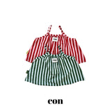 ［con］Salt stripe camisole blouse