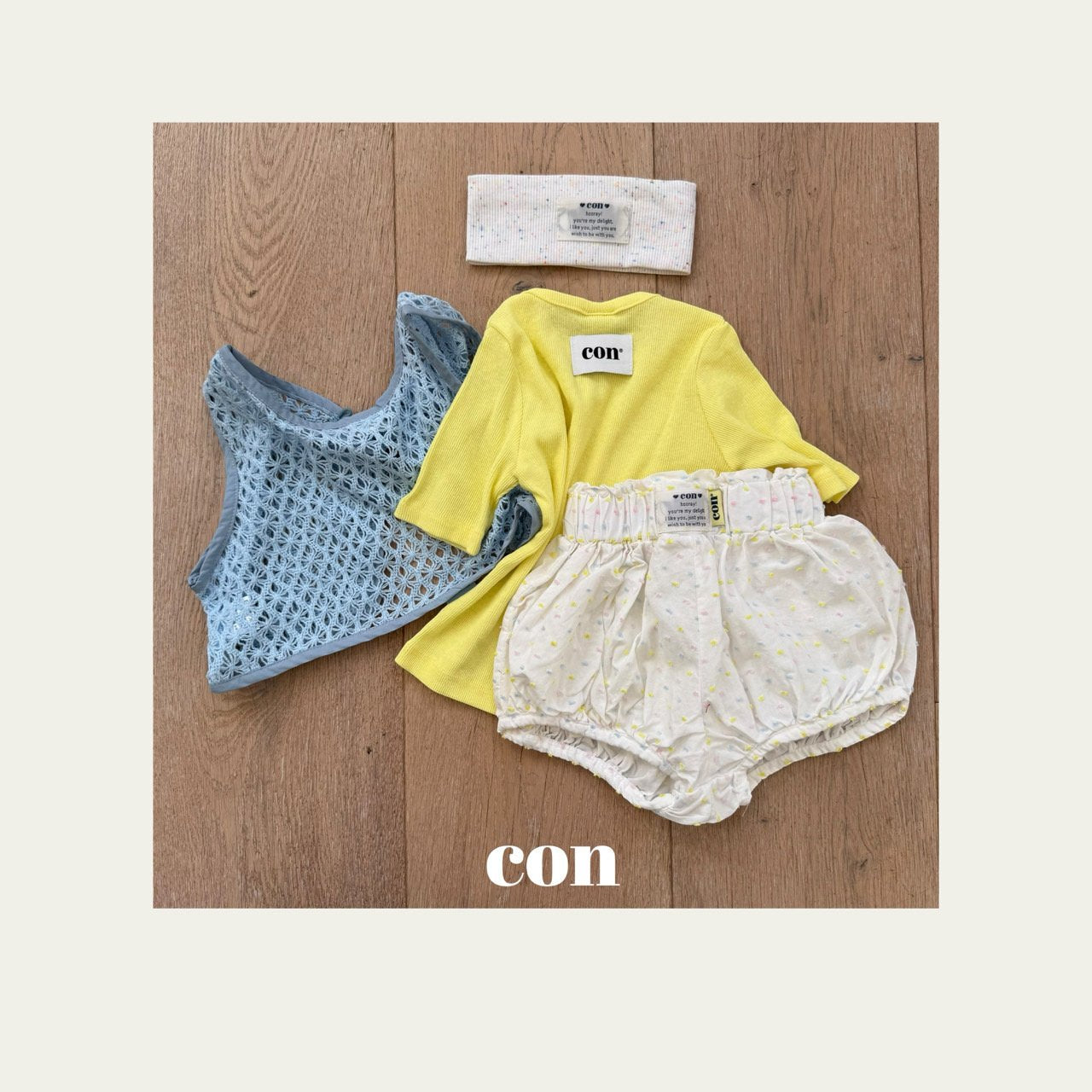 ［con］Slash half sleeve tee