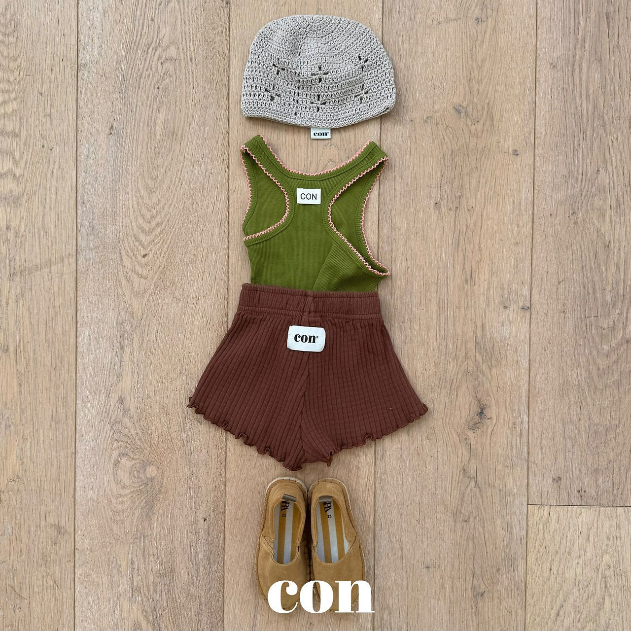 ［con］Pico lace tank
