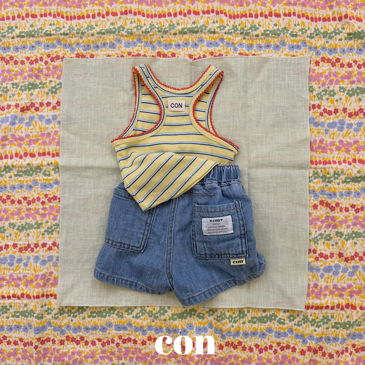 ［con］Pico lace tank