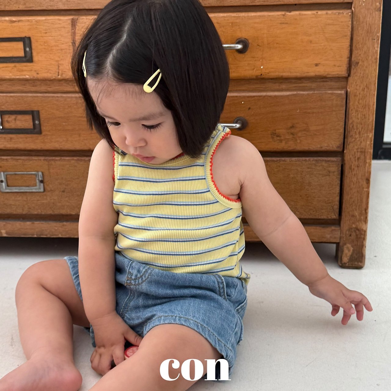 ［con］Pico lace tank