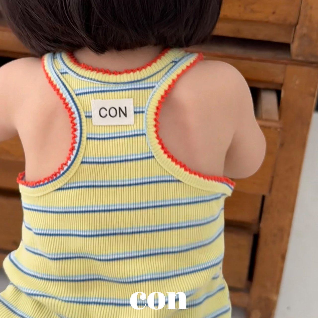 ［con］Pico lace tank
