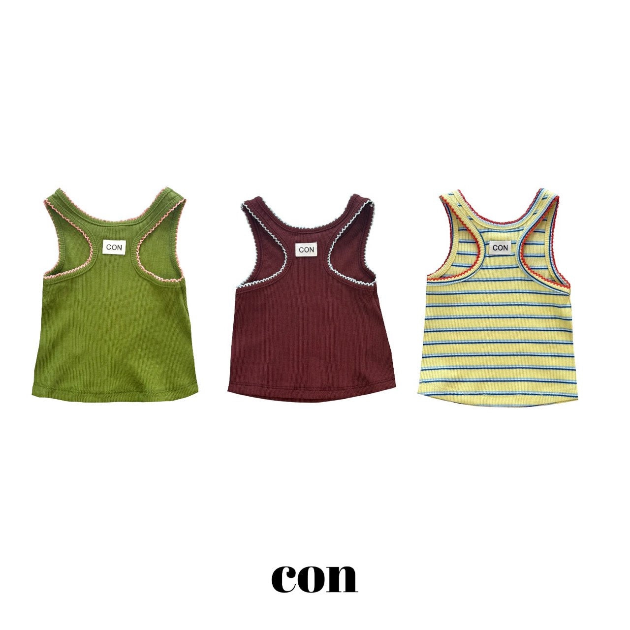［con］Pico lace tank