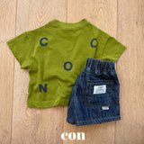 ［con］Con boxy tee
