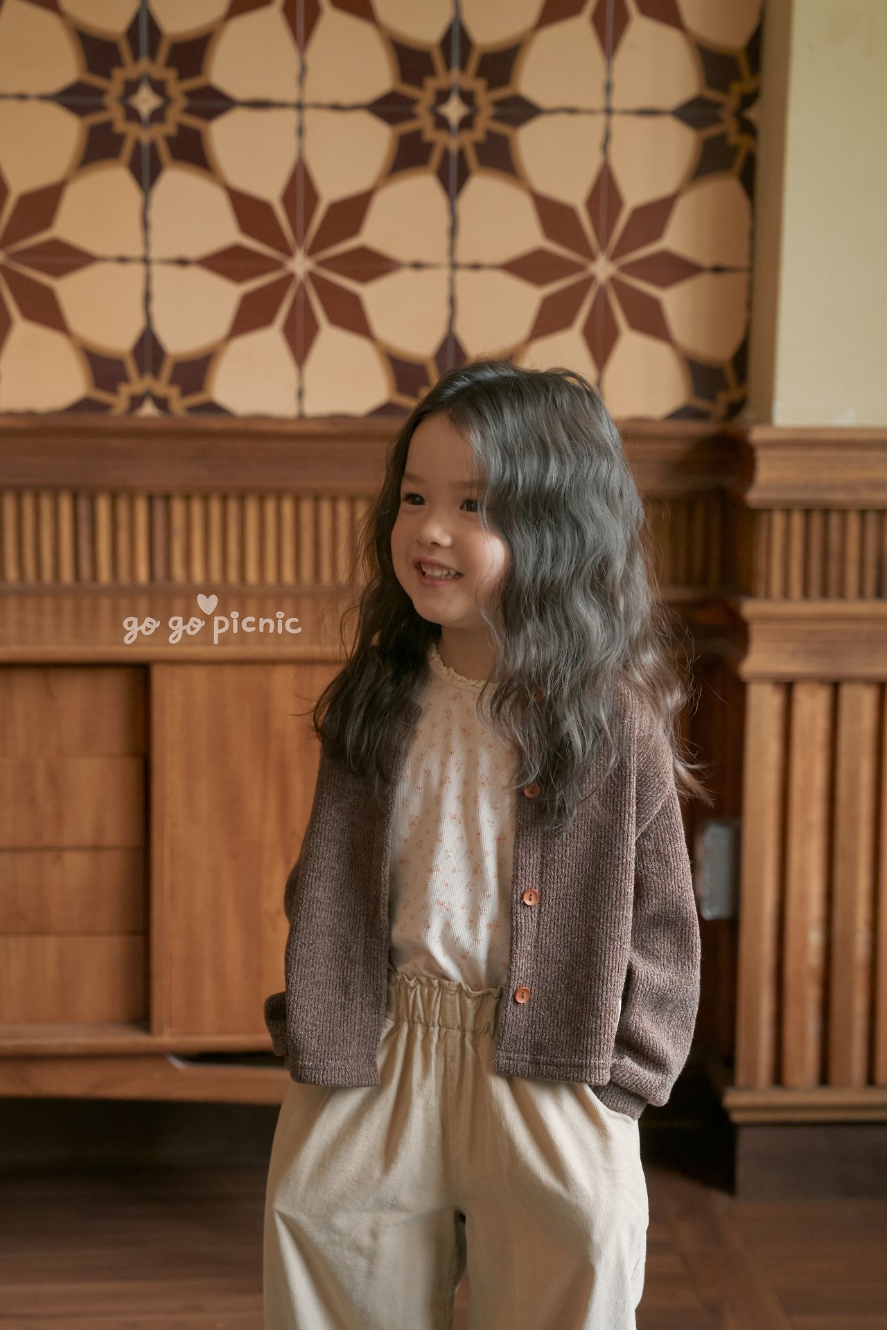 ［gogo picnic］Popo cardigan