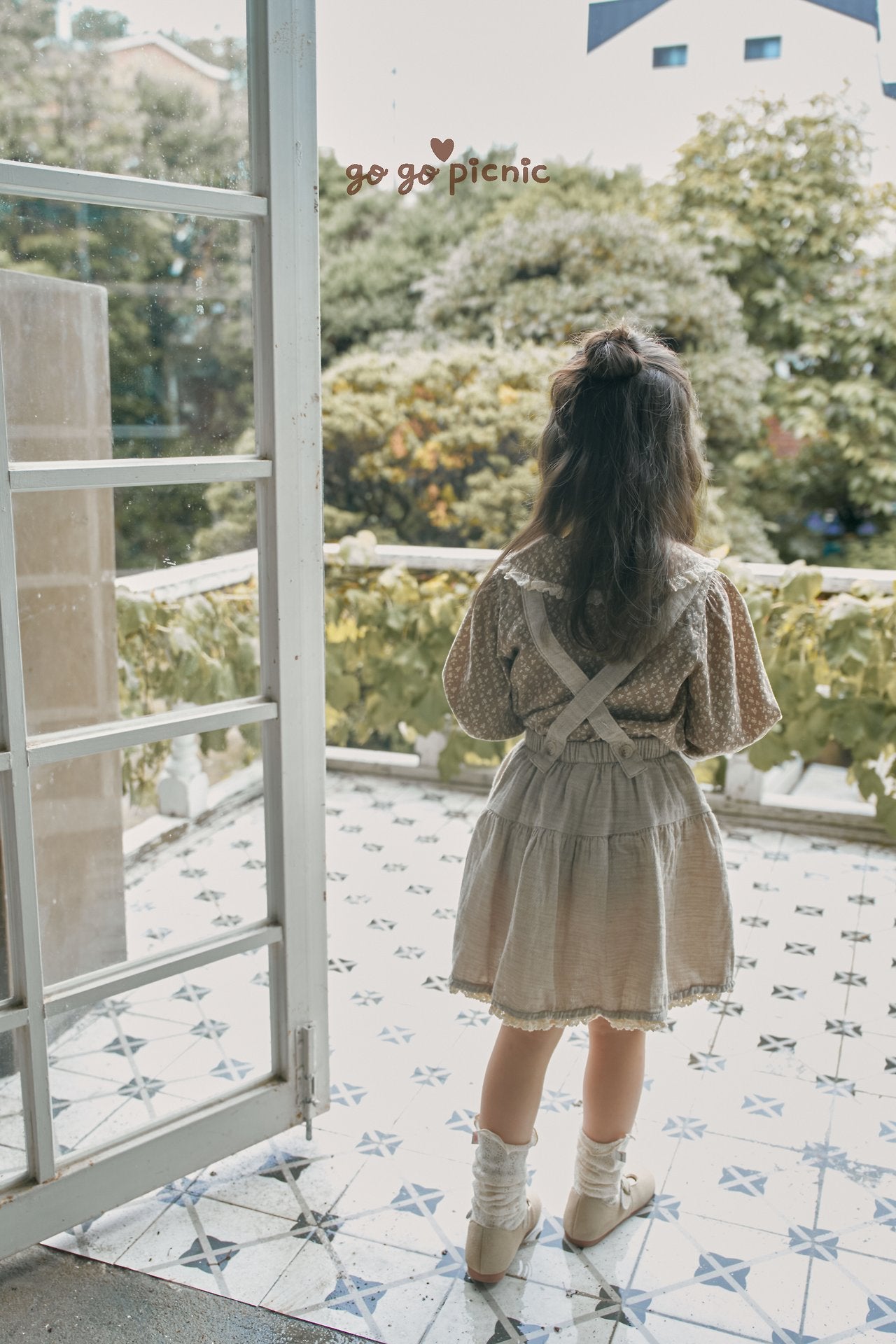 ［gogo picnic］Anny collar blouse