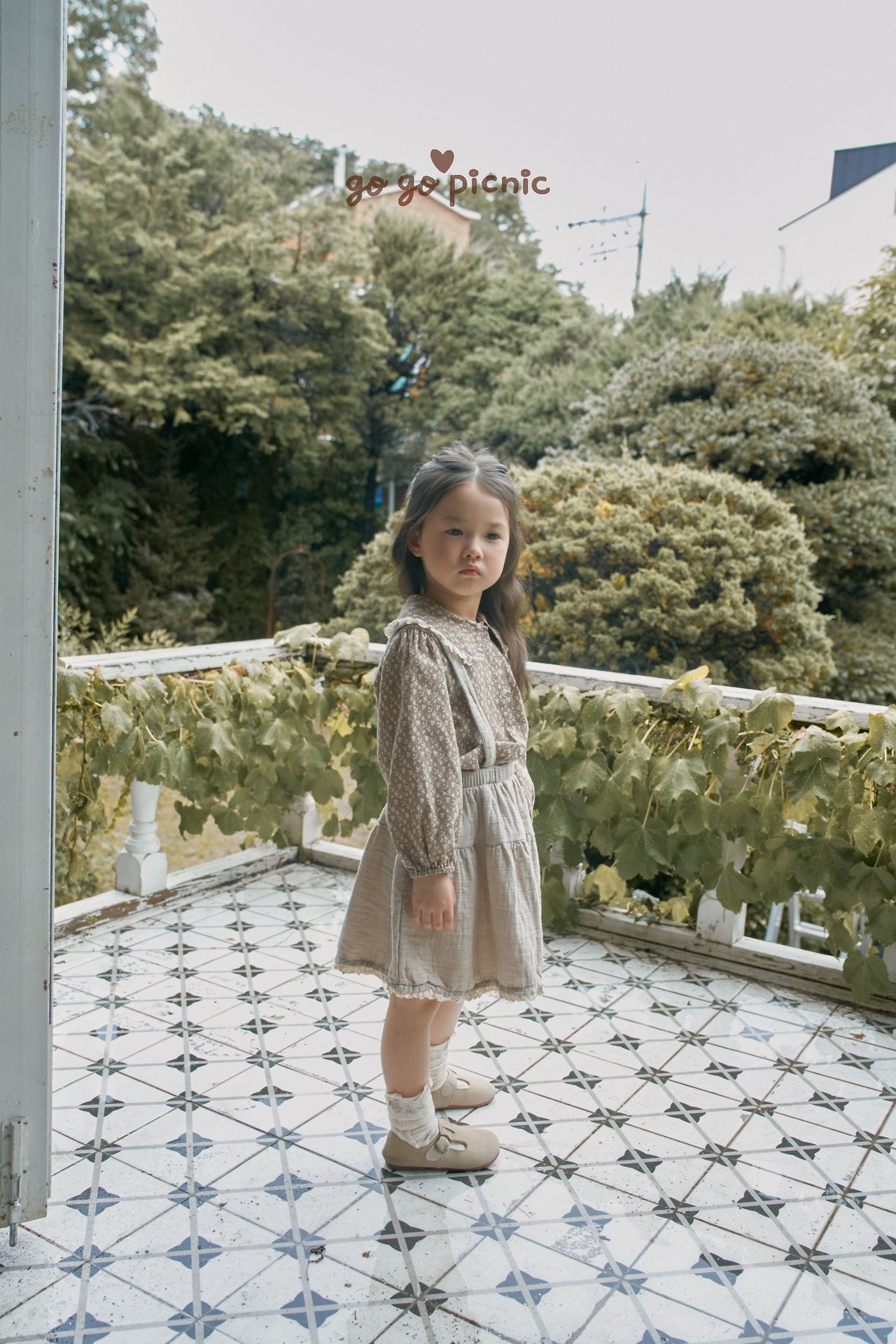 ［gogo picnic］Anny collar blouse