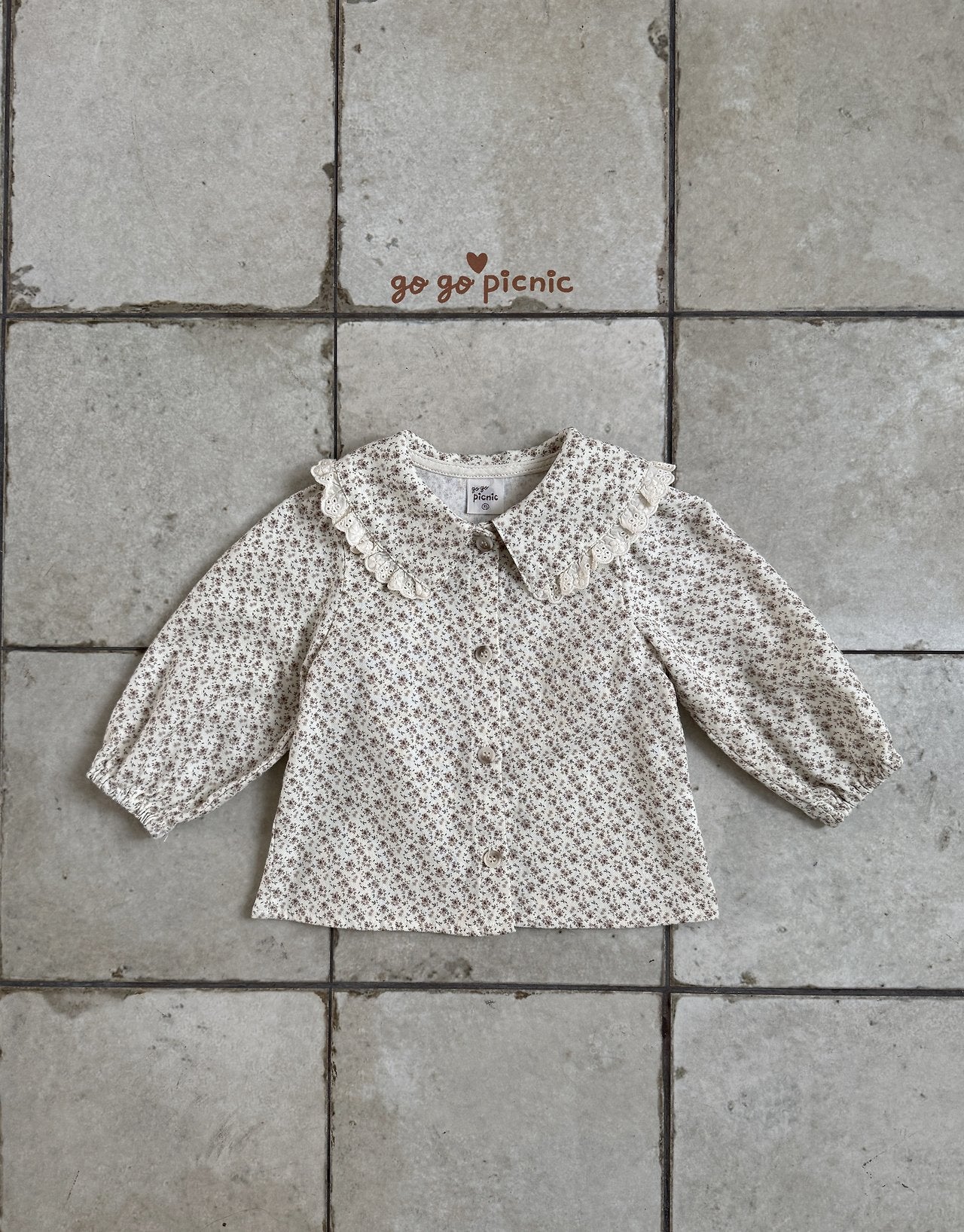 ［gogo picnic］Anny collar blouse