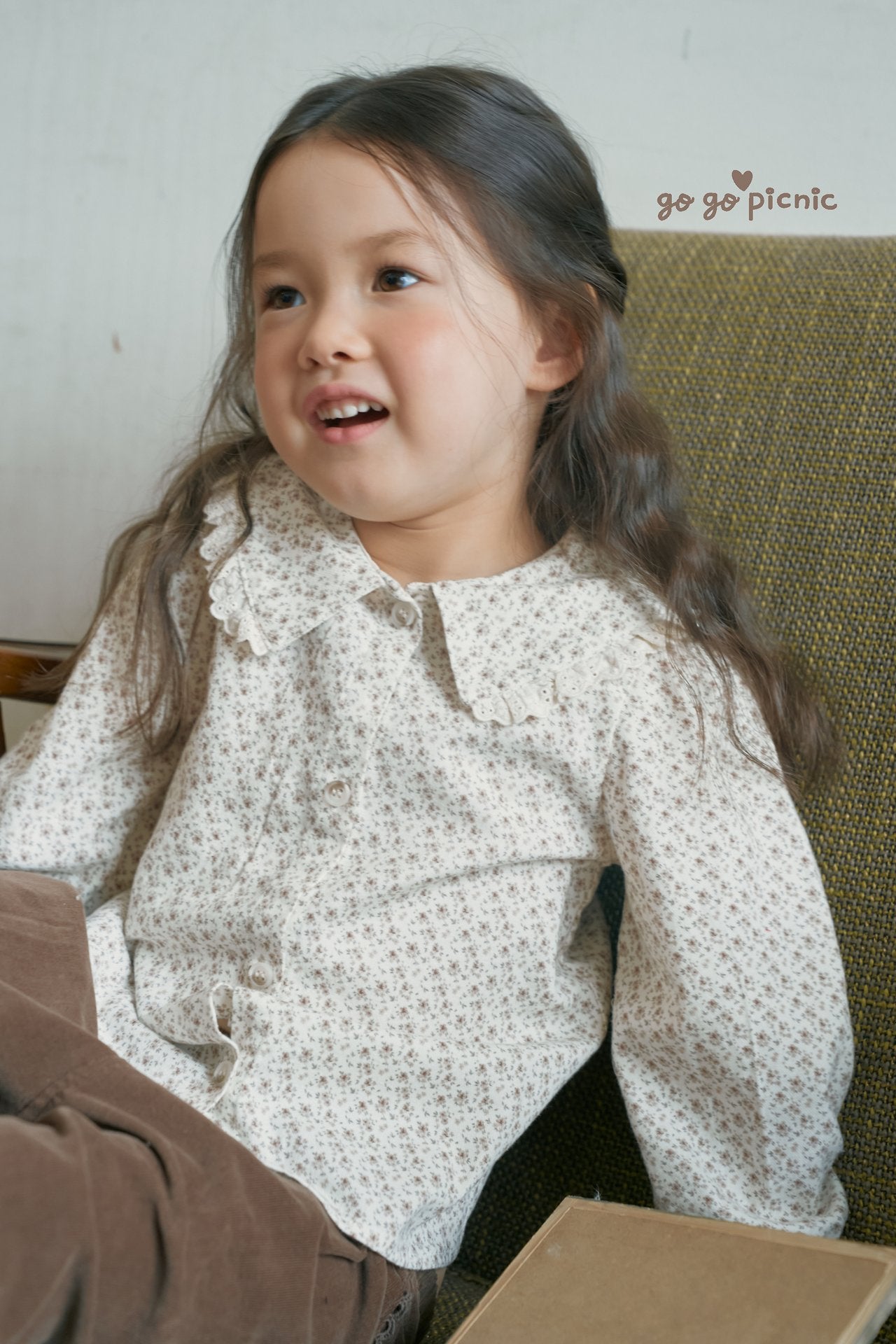［gogo picnic］Anny collar blouse
