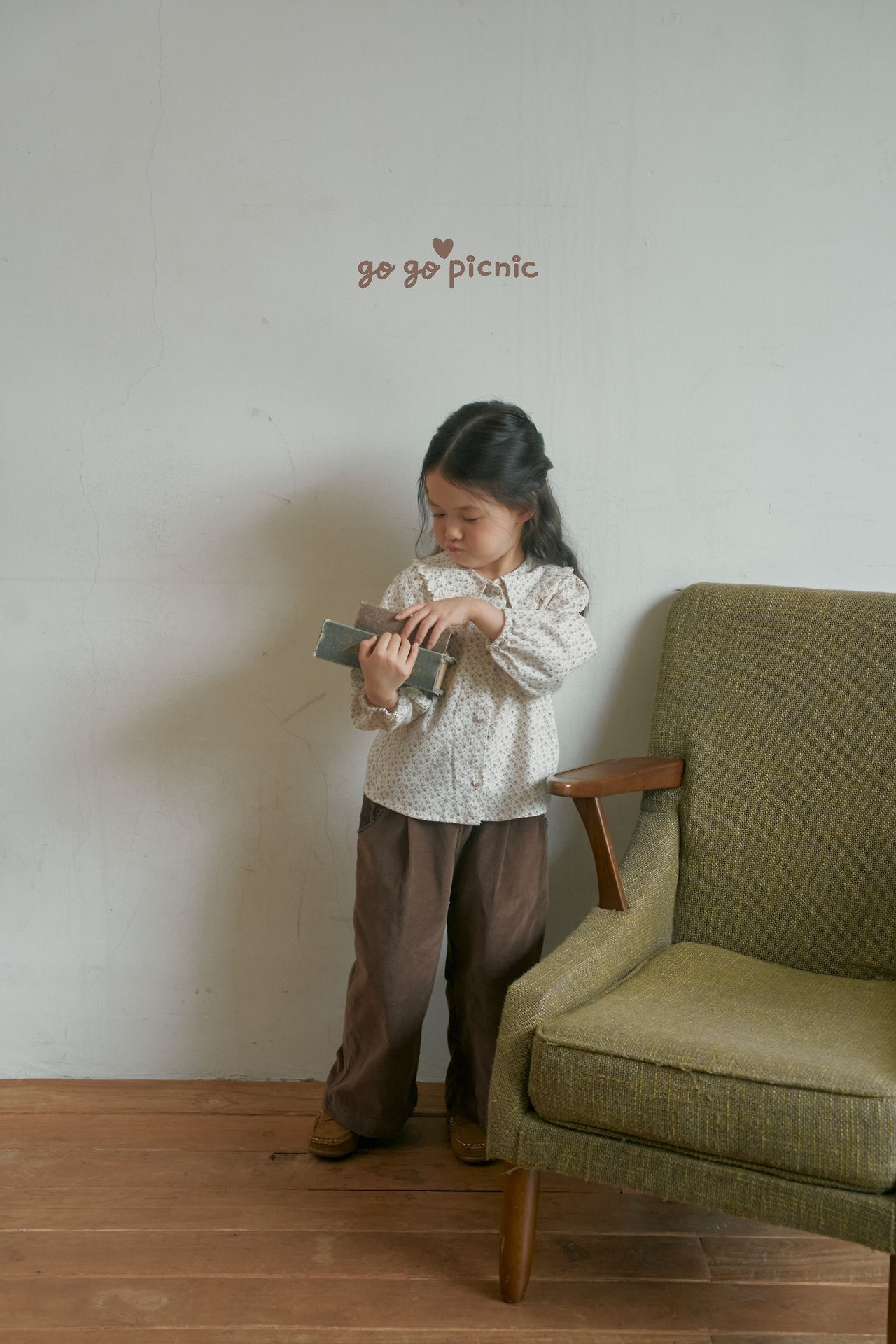 ［gogo picnic］Anny collar blouse