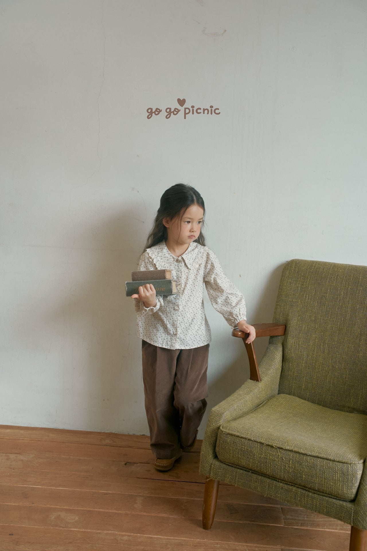 ［gogo picnic］Anny collar blouse