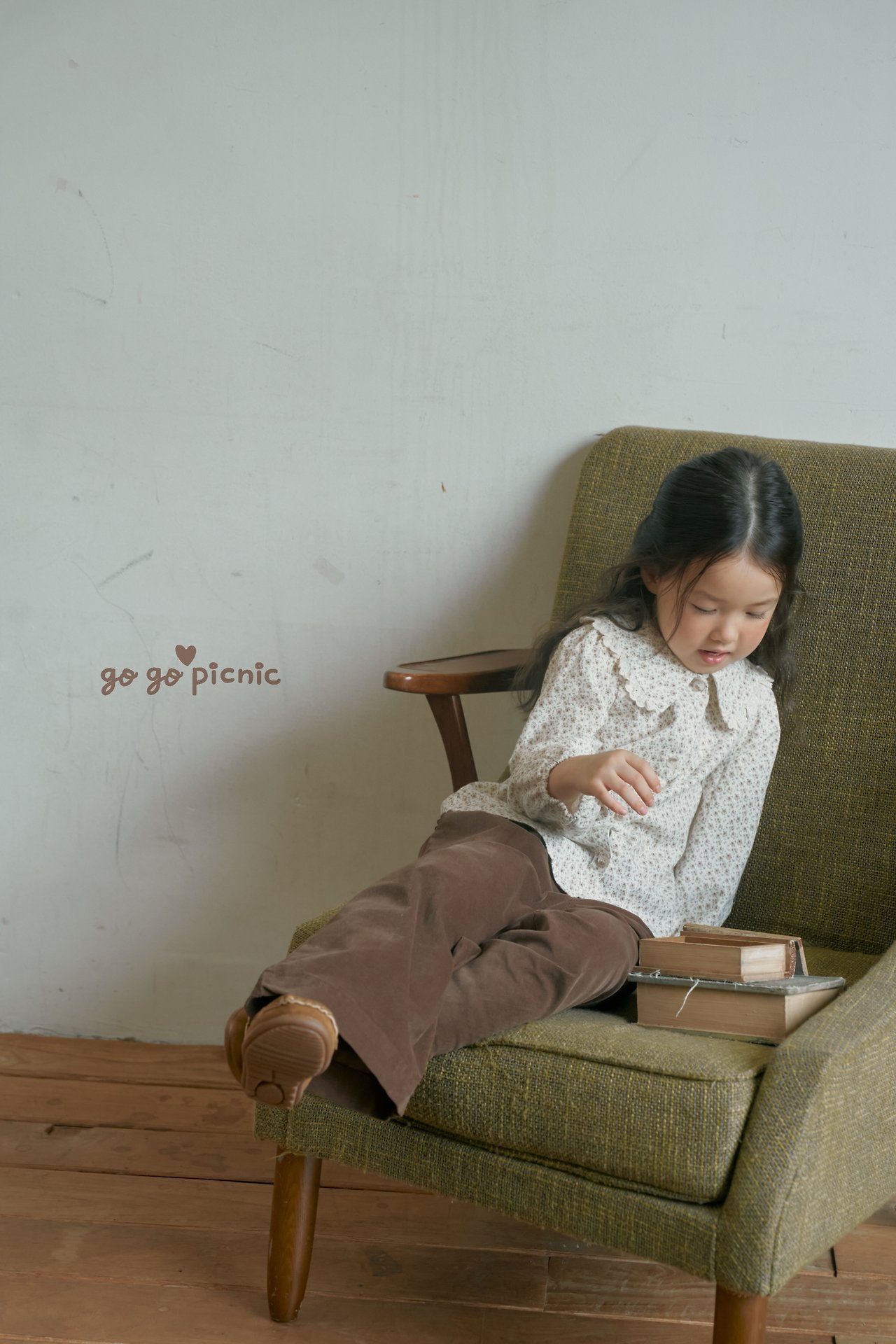 ［gogo picnic］Anny collar blouse