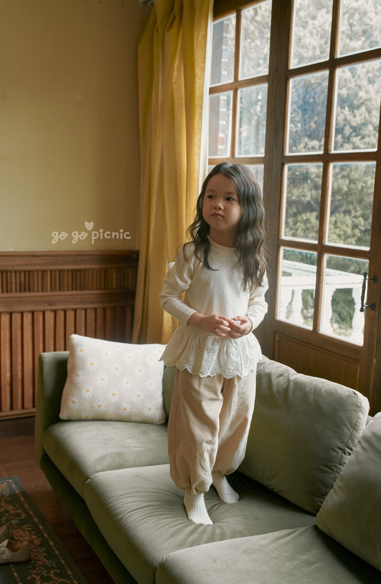 ［gogo picnic］ Lala long tee