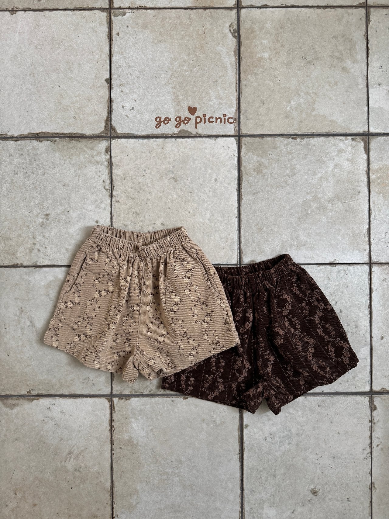 ［gogo picnic］ Ivy corduroy short pants