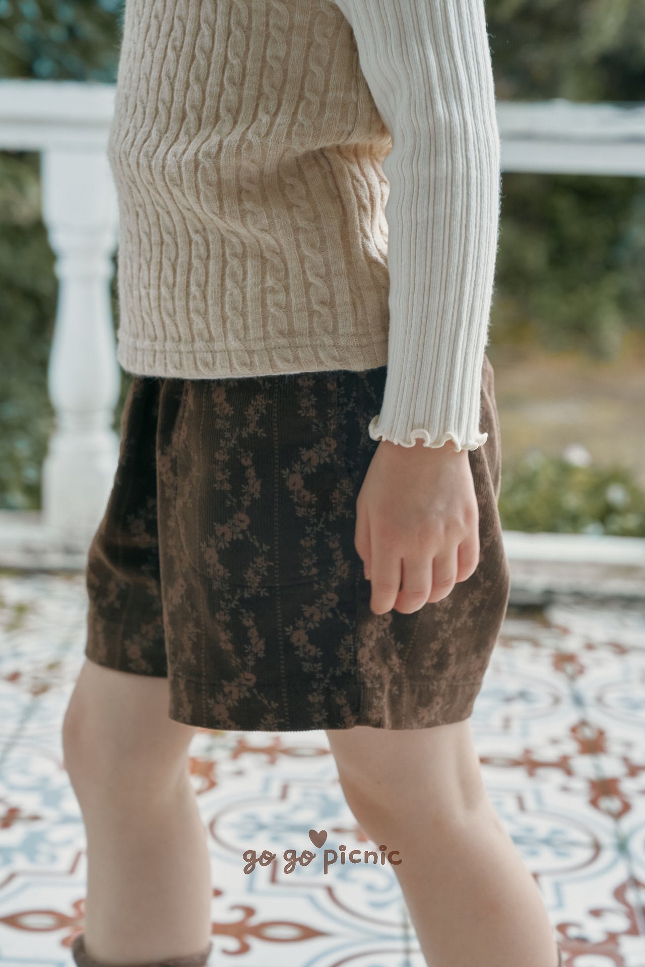 ［gogo picnic］ Ivy corduroy short pants
