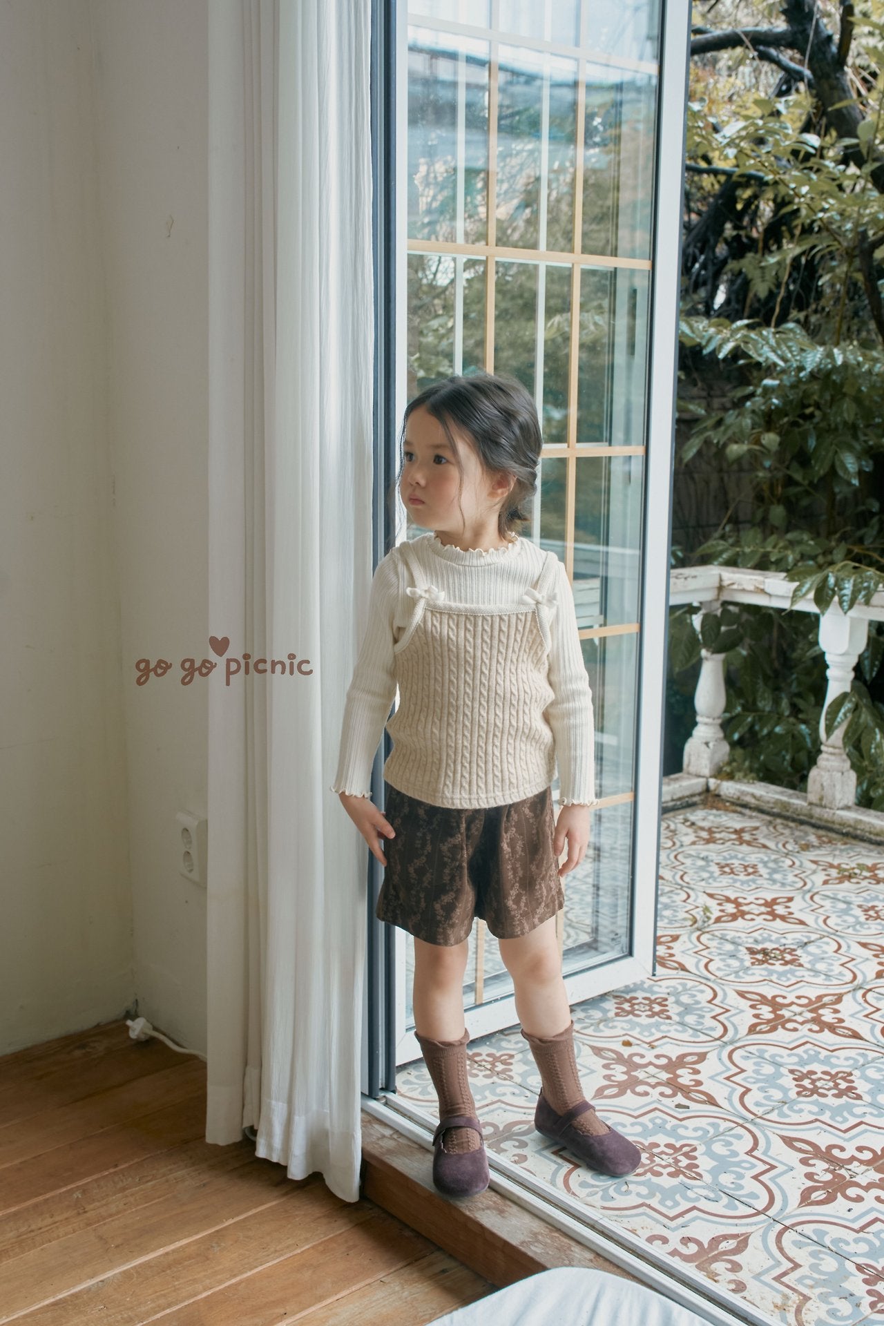 ［gogo picnic］ Ivy corduroy short pants