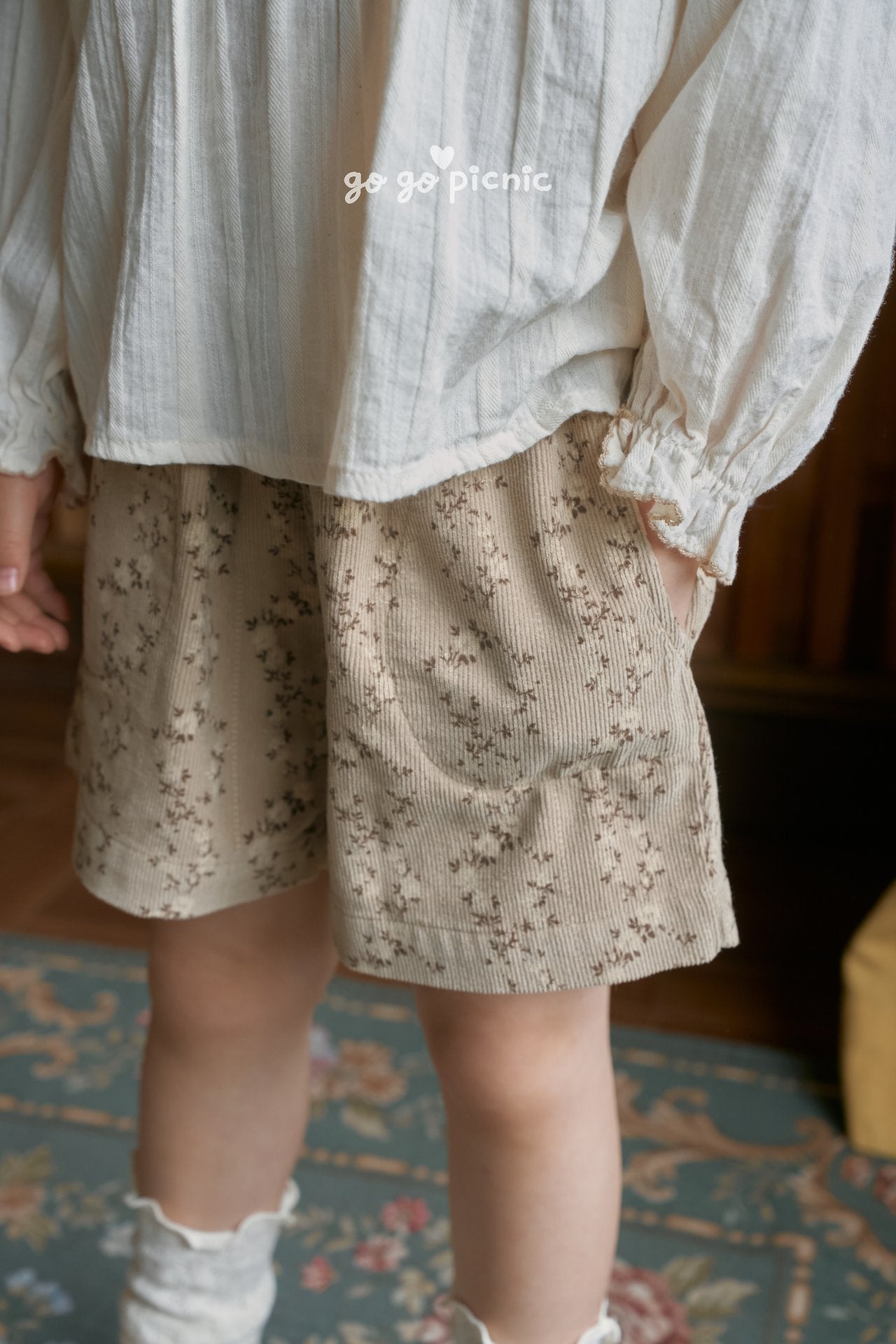 ［gogo picnic］ Ivy corduroy short pants