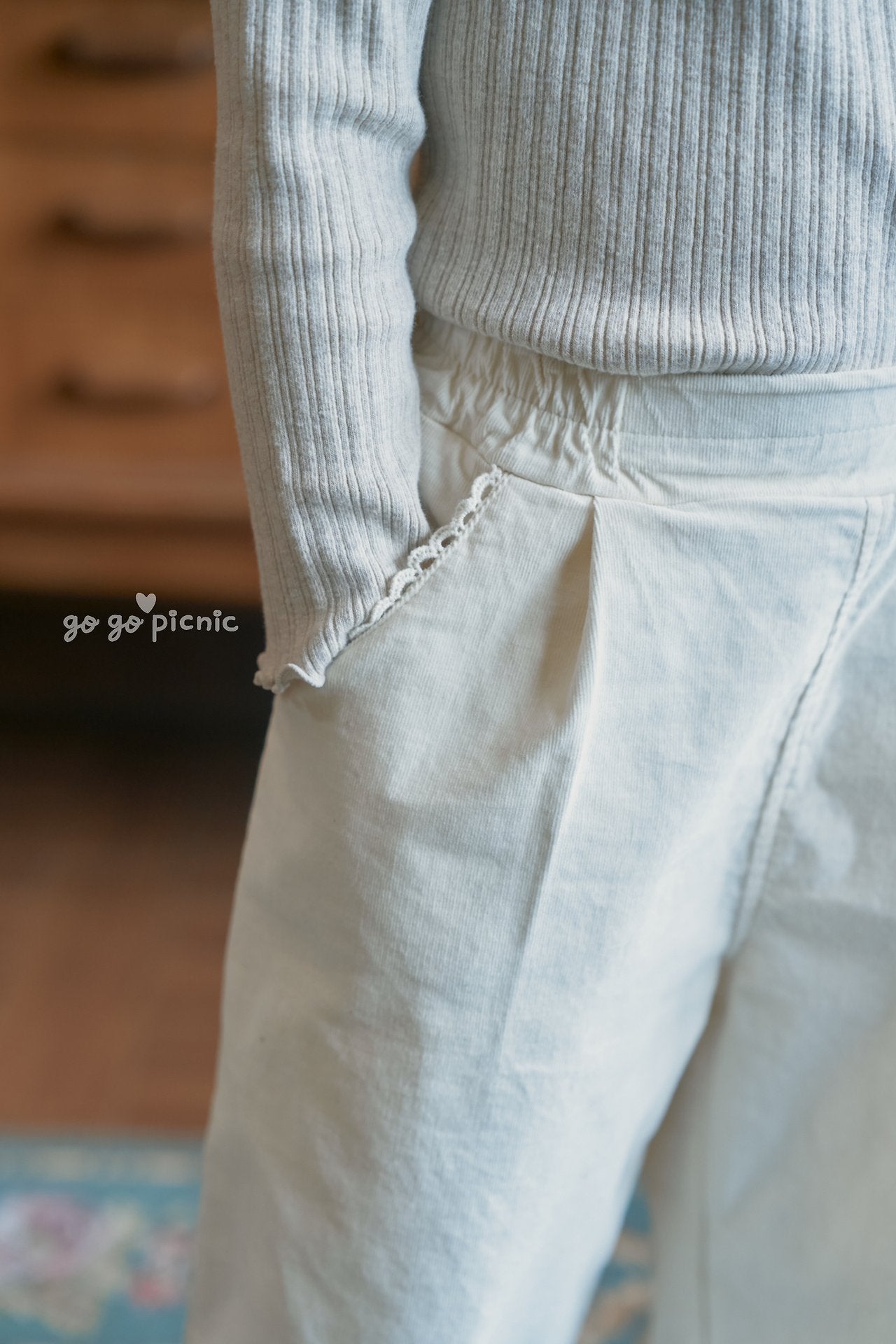 ［gogo picnic］Pony pants