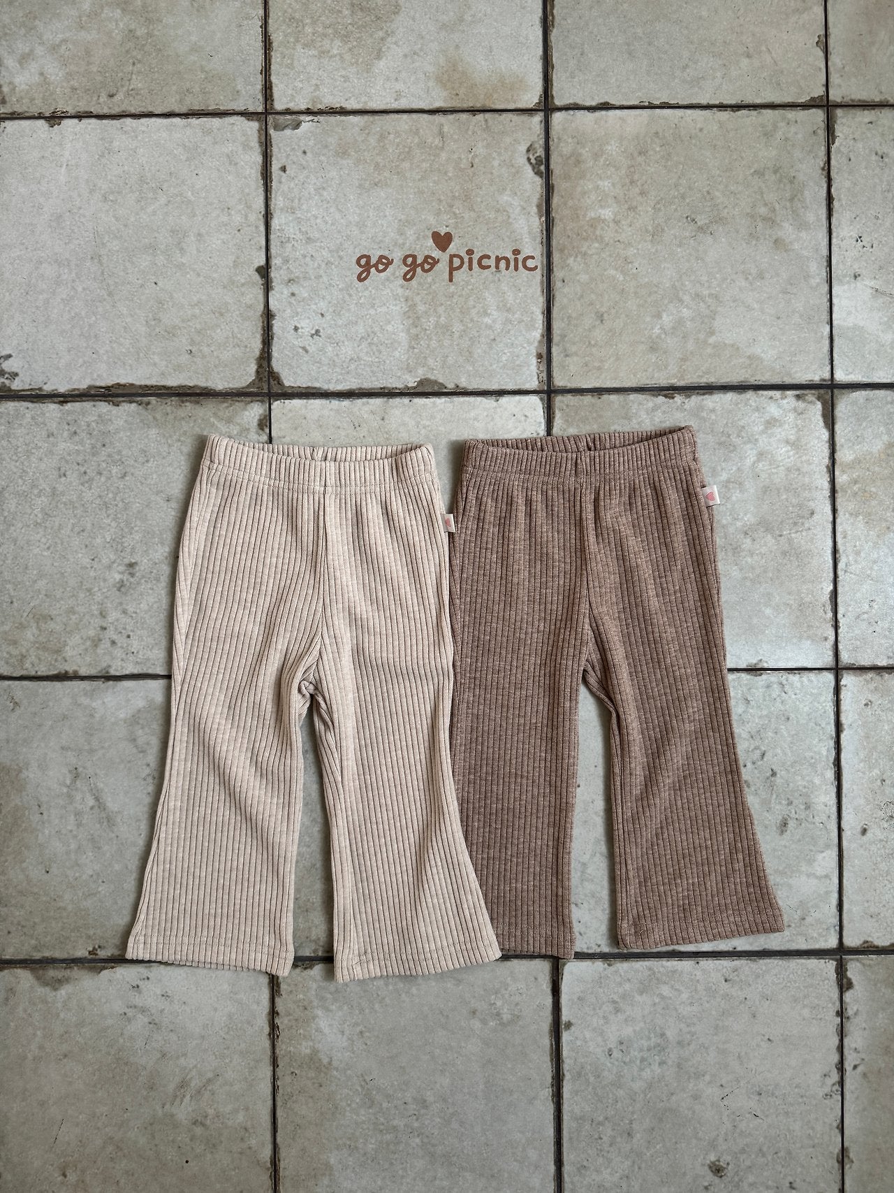 ［gogo picnic］Luna bootscut pants