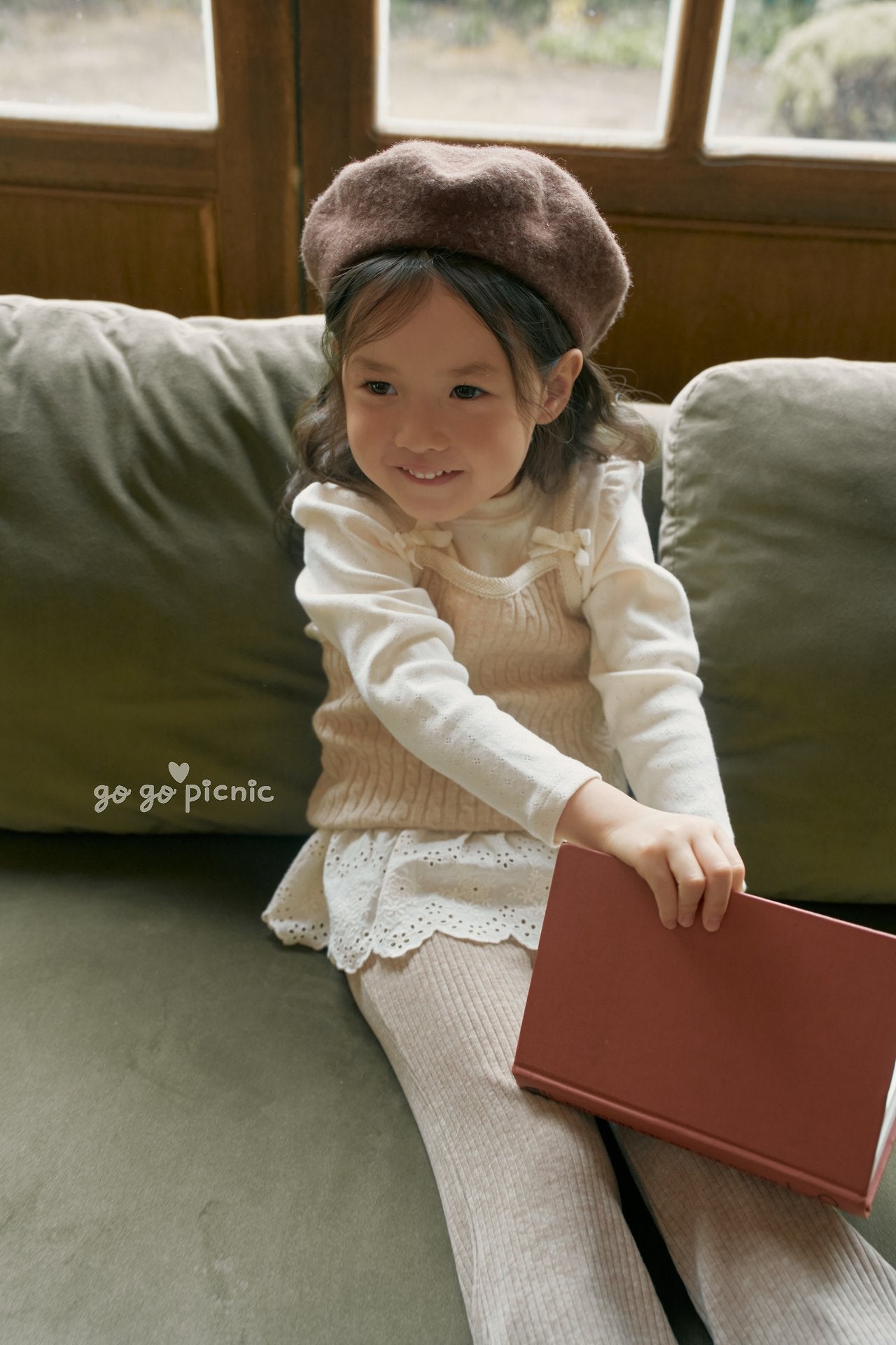 ［gogo picnic］Luna bootscut pants