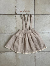 ［gogo picnic］Emilly suspender skirt