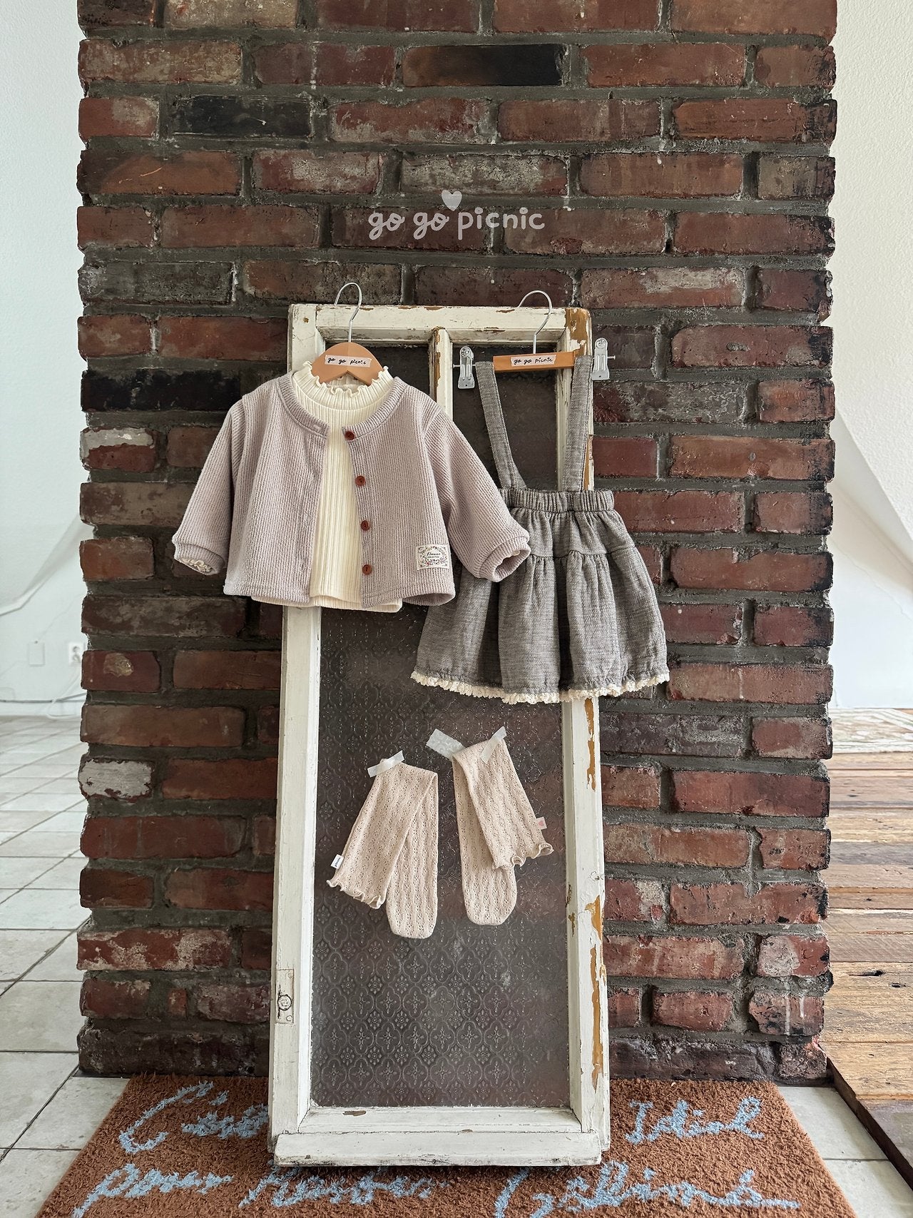 ［gogo picnic］Emilly suspender skirt