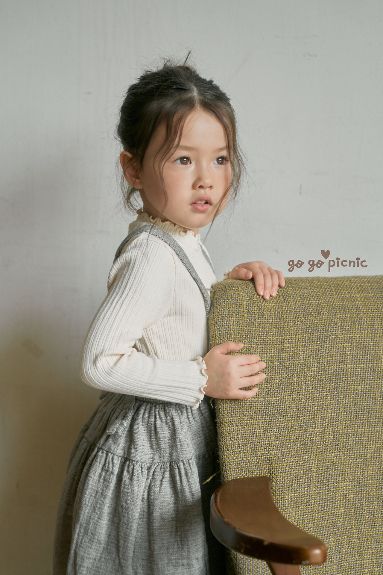 ［gogo picnic］Emilly suspender skirt