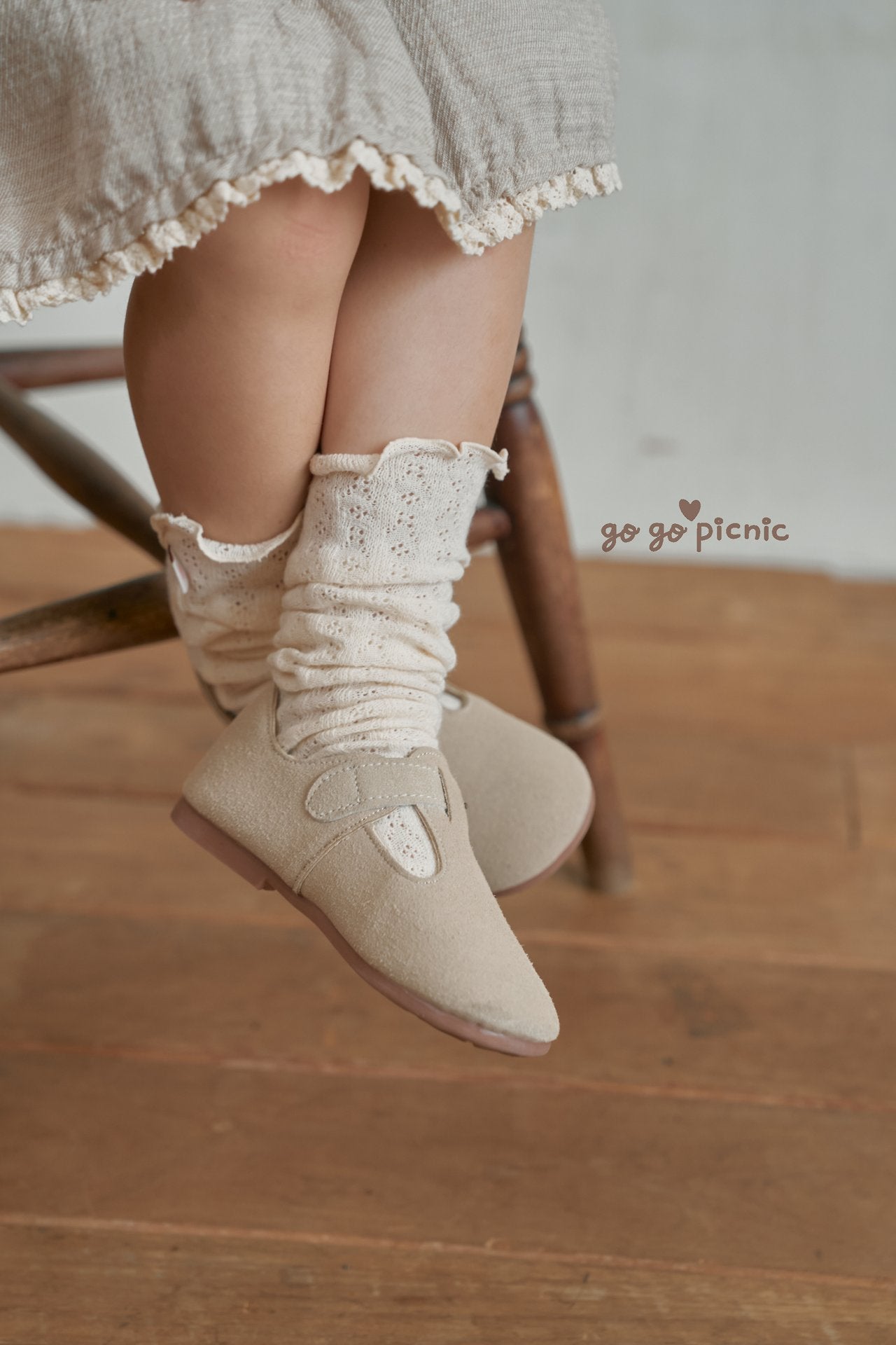 ［gogo picnic］Anna knee socks