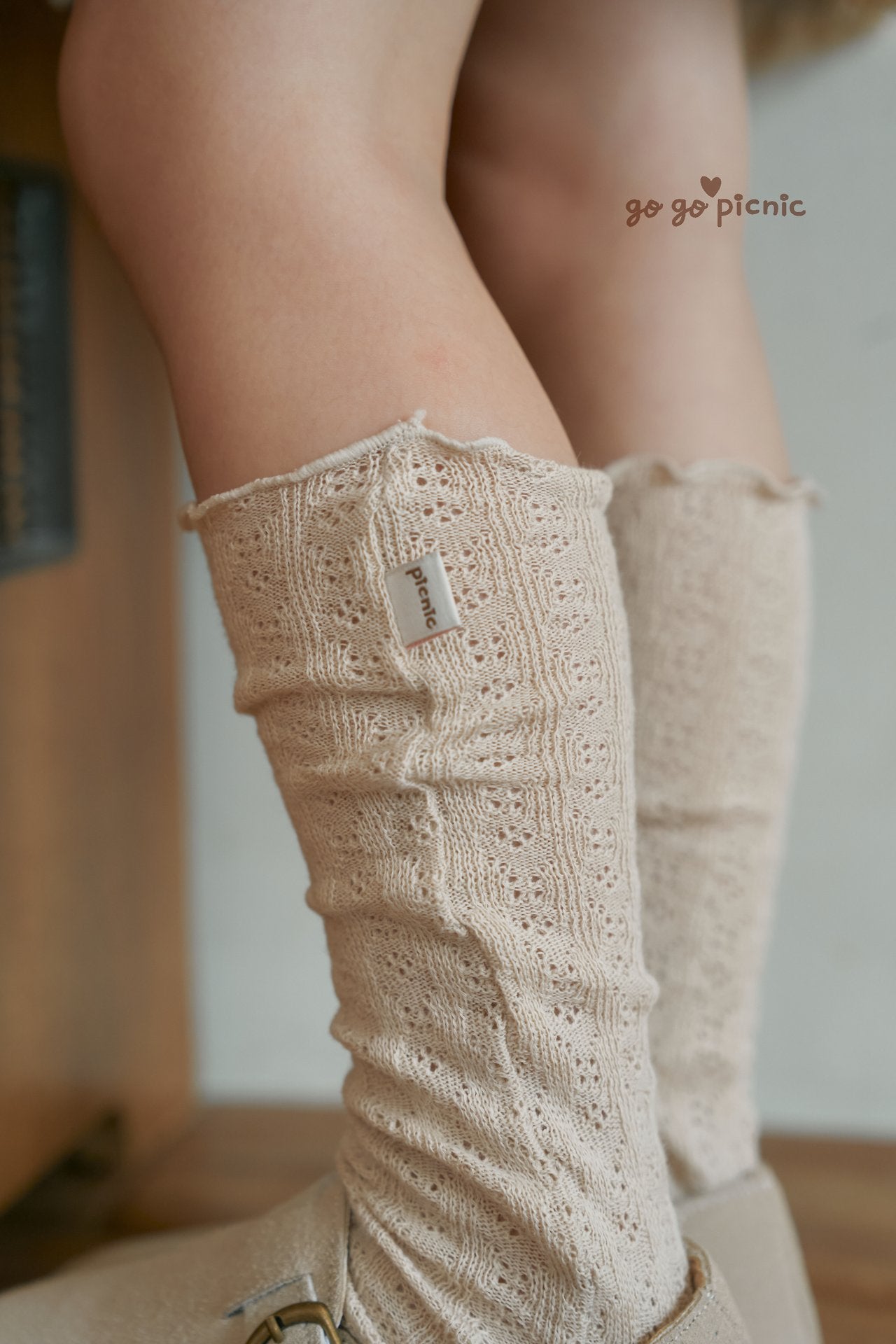 ［gogo picnic］Anna knee socks
