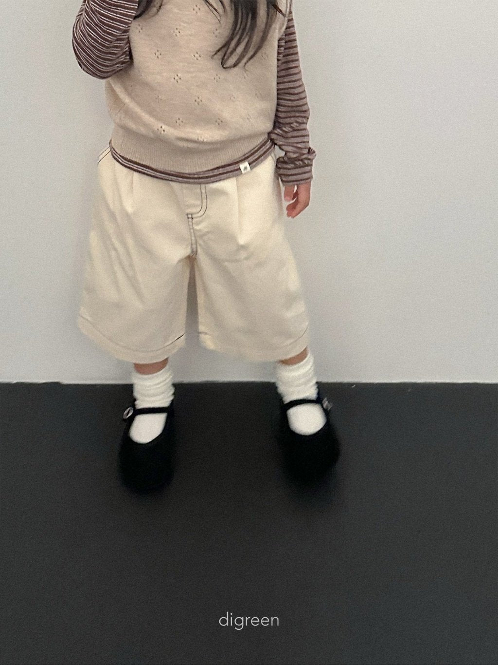 ［digreen］Eyelet sock