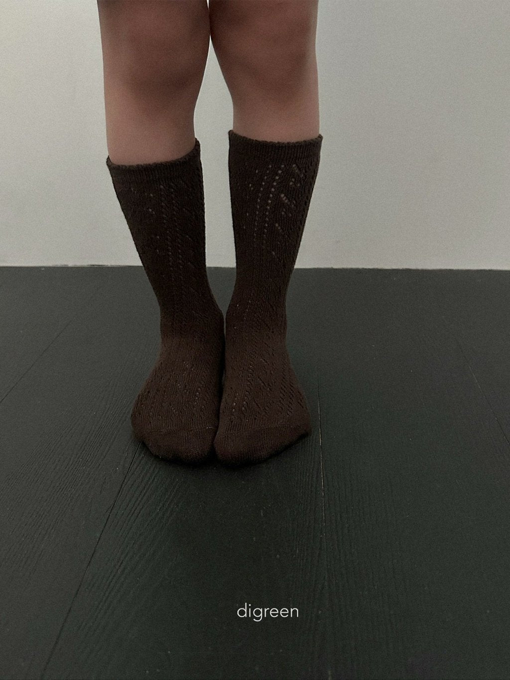 ［digreen］Eyelet sock