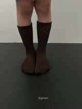 ［digreen］Eyelet sock