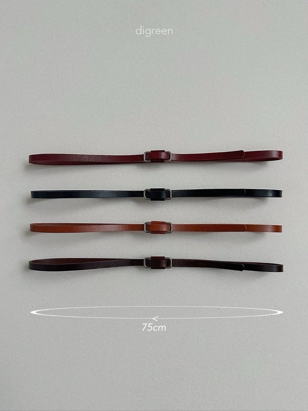 ［digreen］Square belt