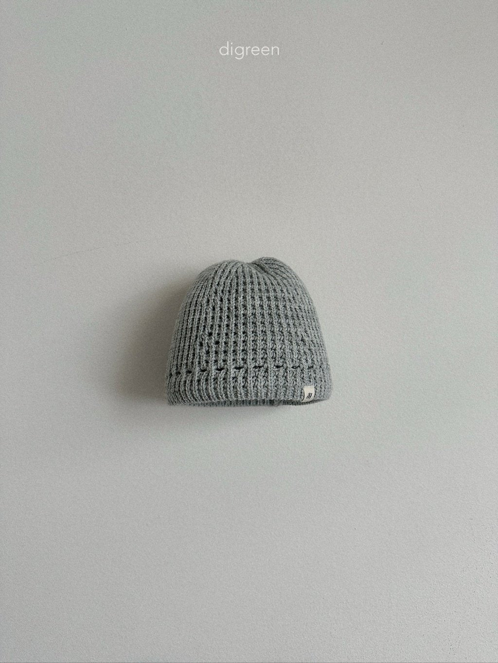 ［digreen］Eyelet beanie