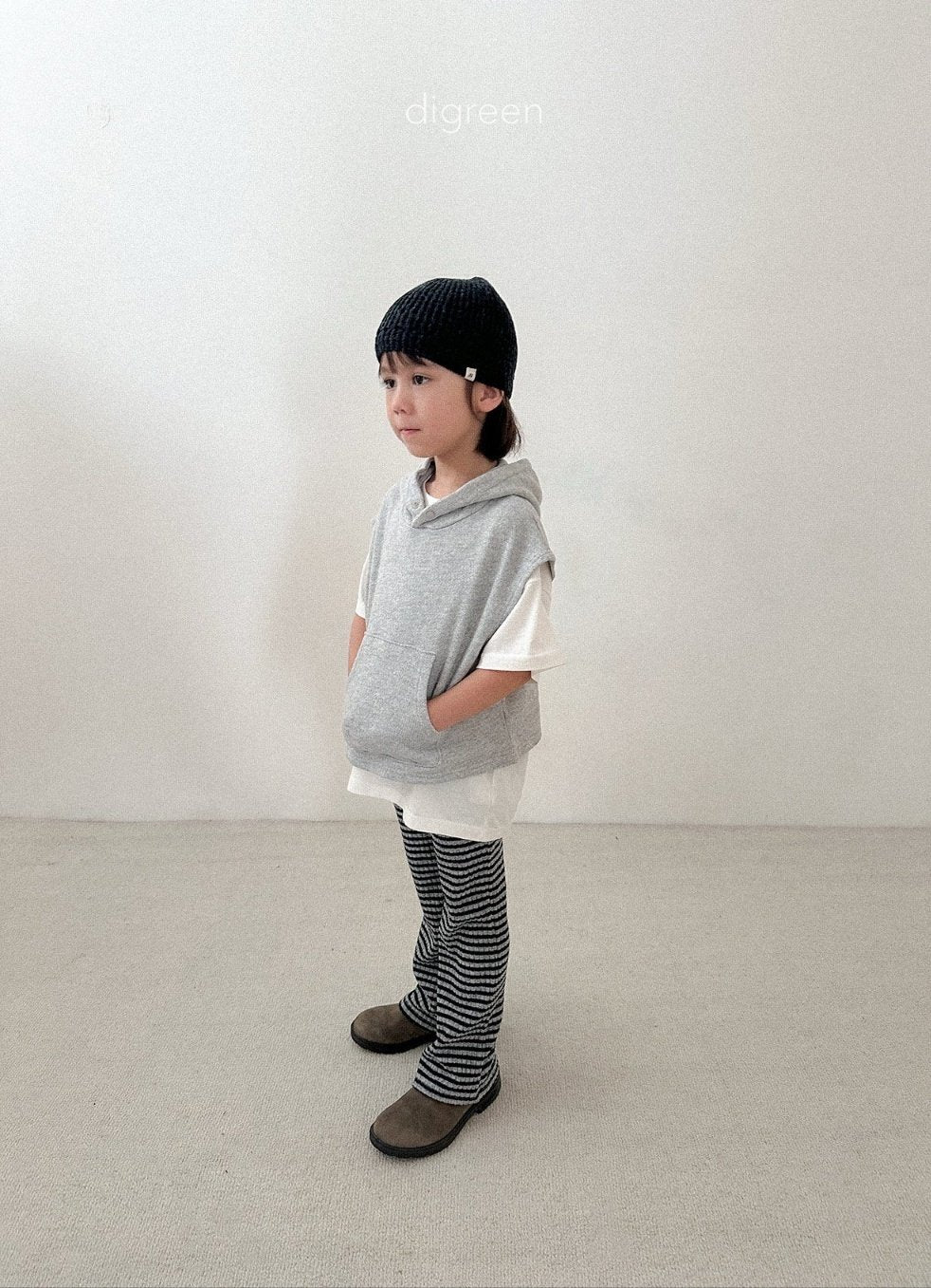 ［digreen］Eyelet beanie