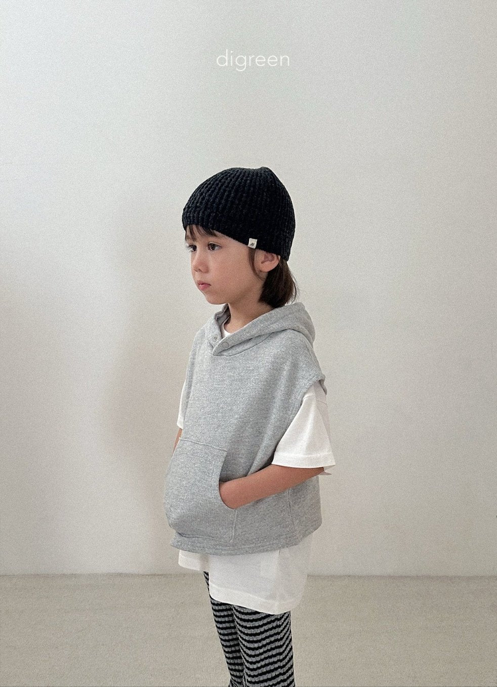 ［digreen］Eyelet beanie