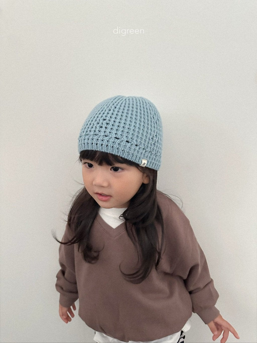 ［digreen］Eyelet beanie