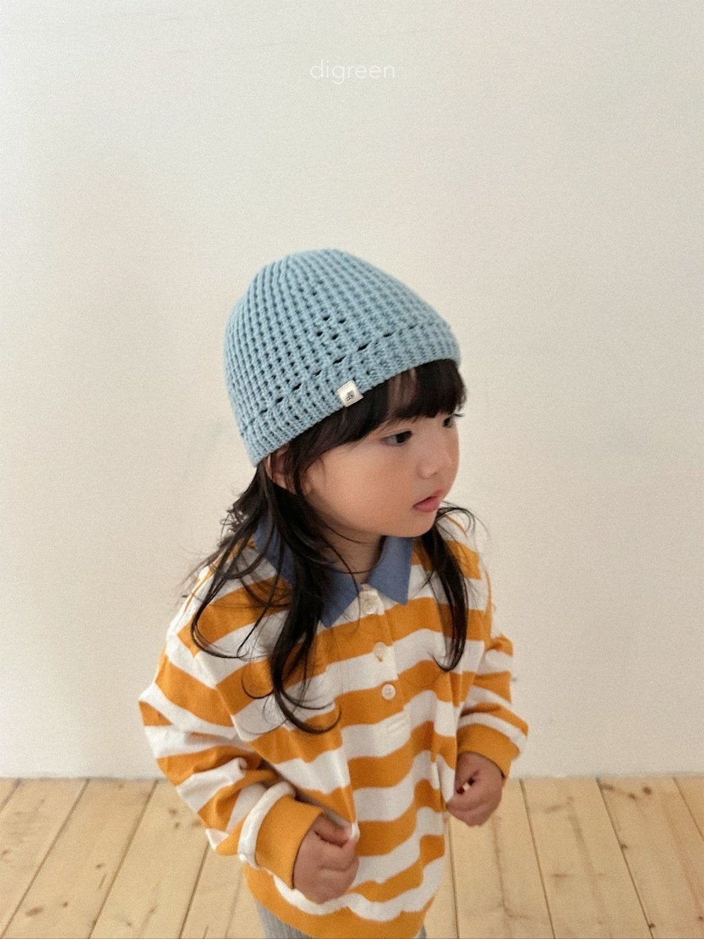 ［digreen］Eyelet beanie