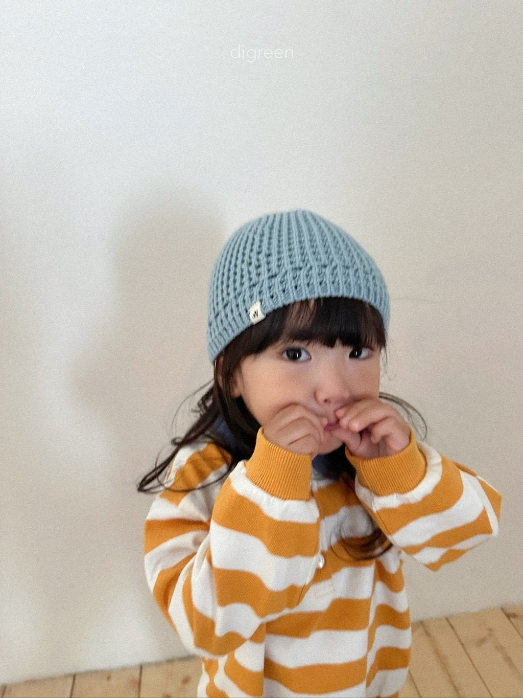 ［digreen］Eyelet beanie