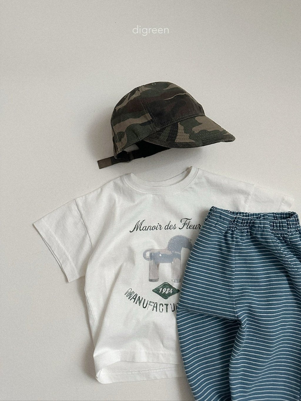 ［digreen］Camo cap
